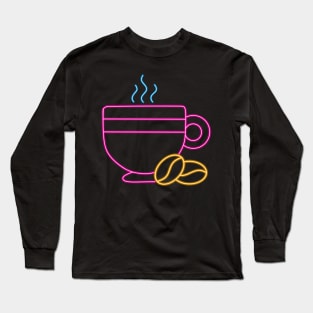 Coffee Line Light Long Sleeve T-Shirt